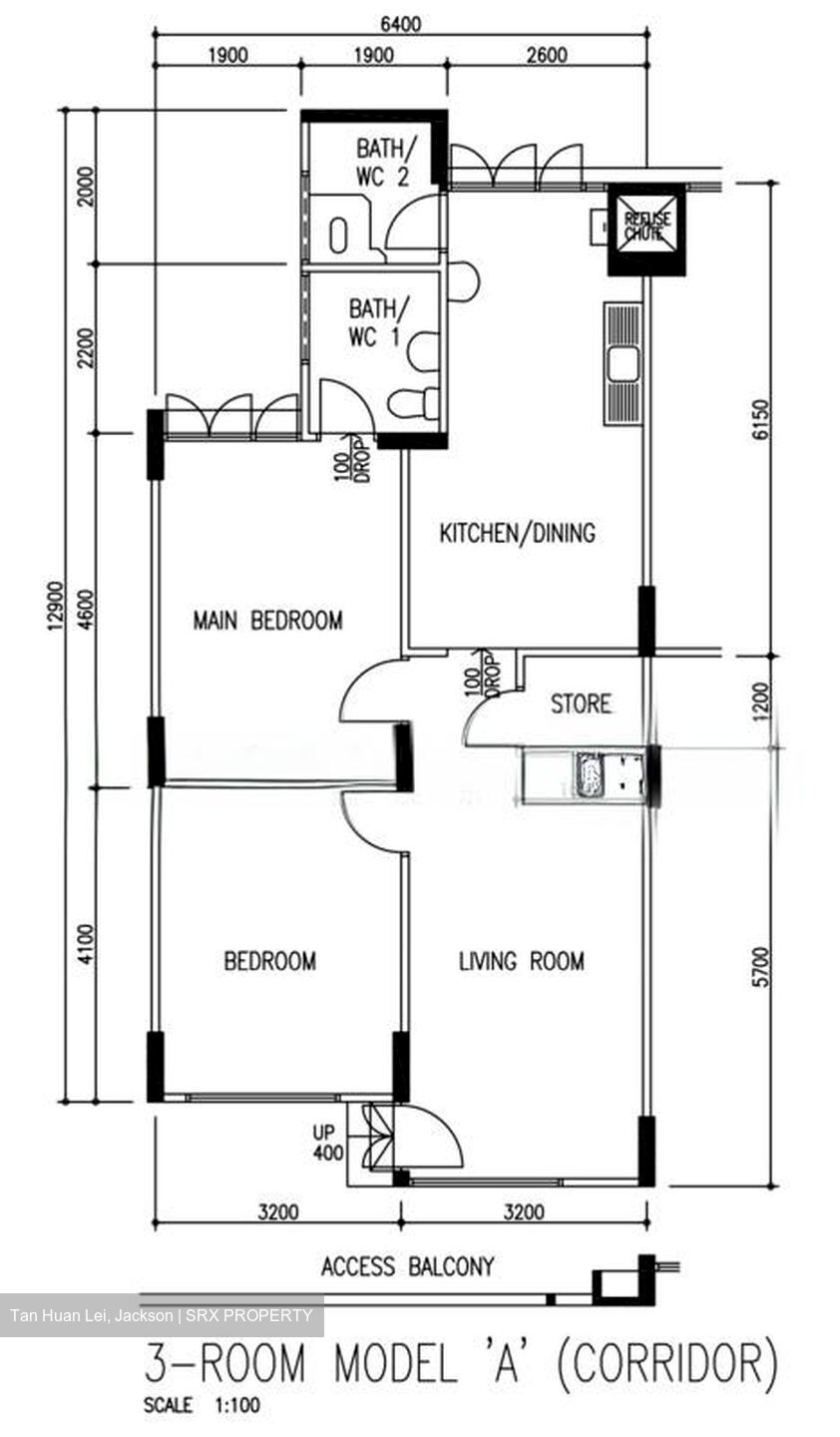 Blk 169 Bukit Batok West Avenue 8 (Bukit Batok), HDB 3 Rooms #504291331